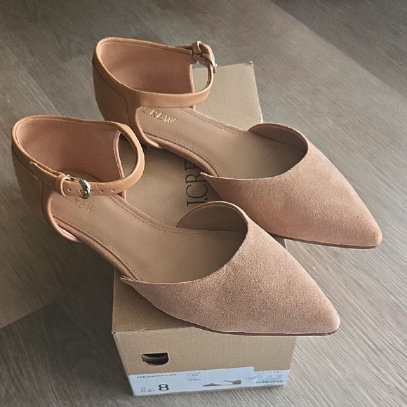 J. Crew Shoes - J. Crew Factory Women's Ankle Strap Flats Size 8